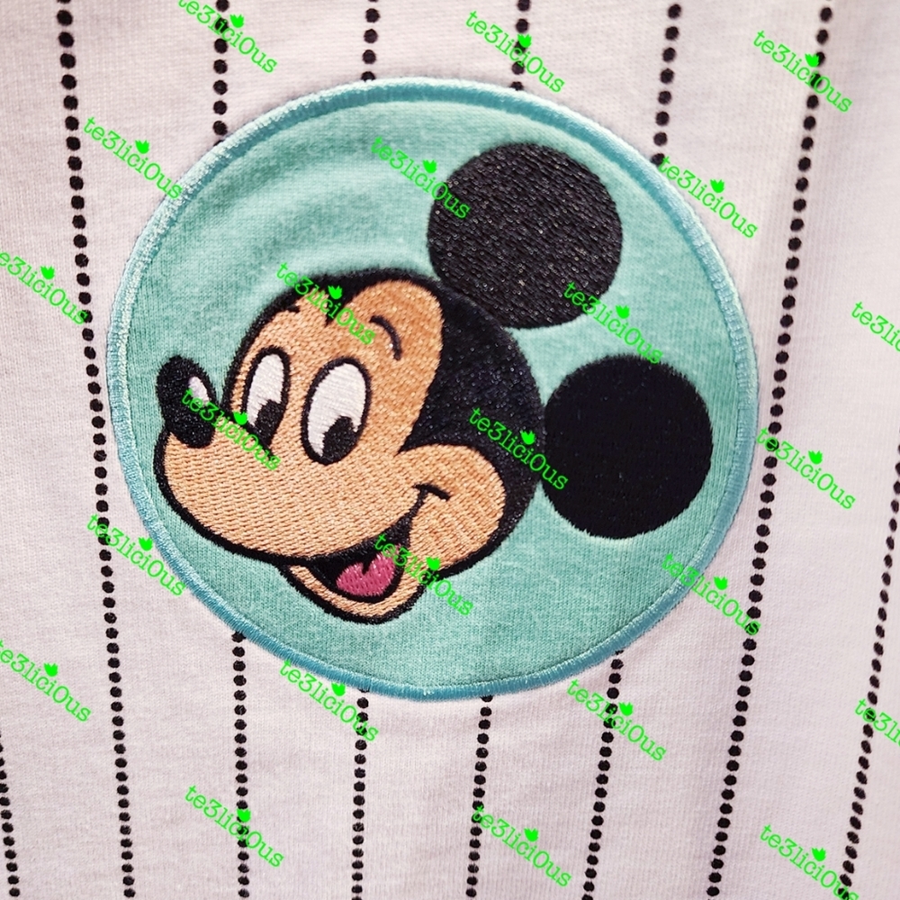 DISNEY PARKS RETRO MICKEY AND FRIENDS BASEBALL JERSEY - Picture 4 of 6